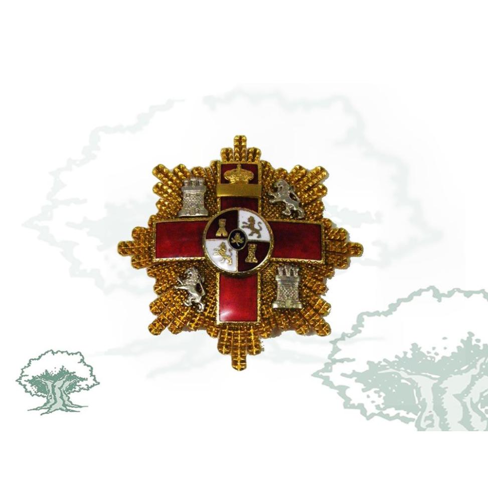 Gran Placa Mérito Militar distintivo rojo