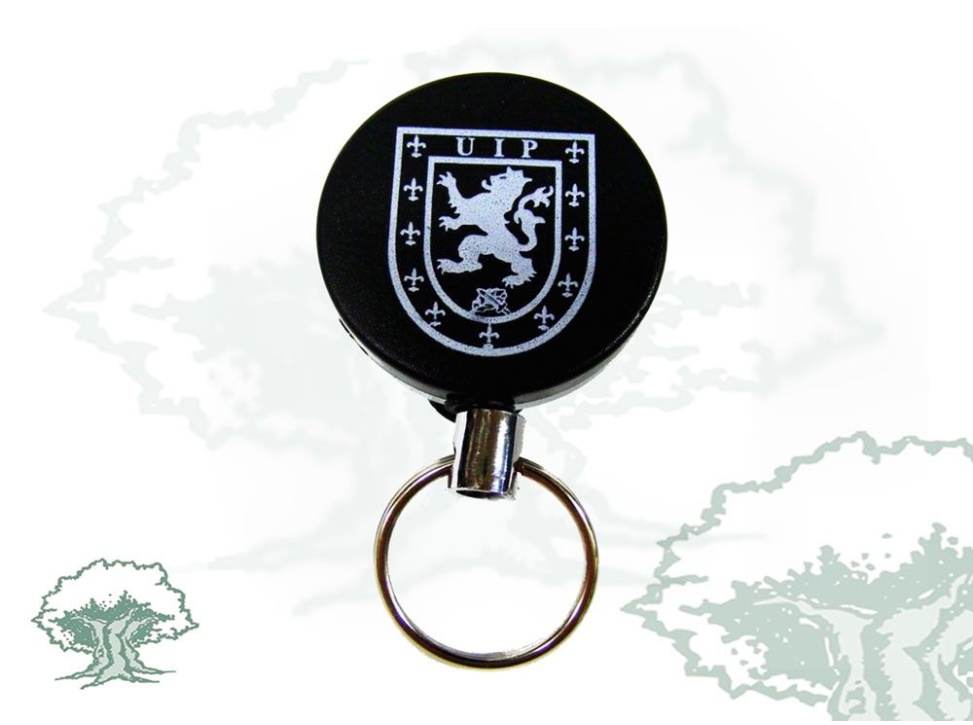 Llavero UIP Policía Nacional extensible