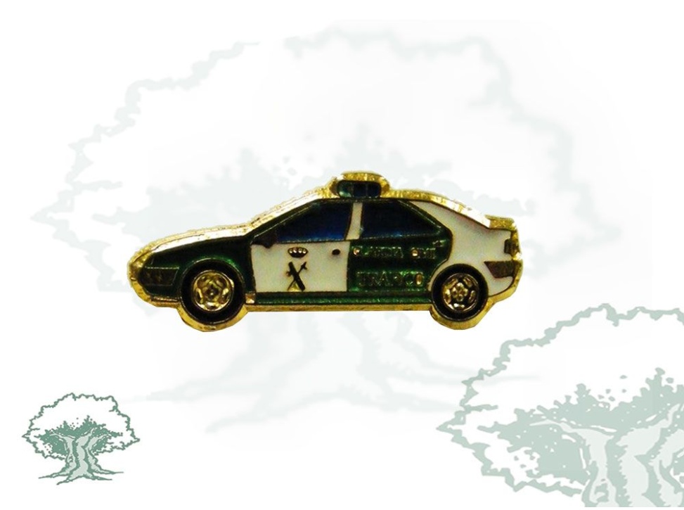 Pin Guardia Civil de Tráfico coche
