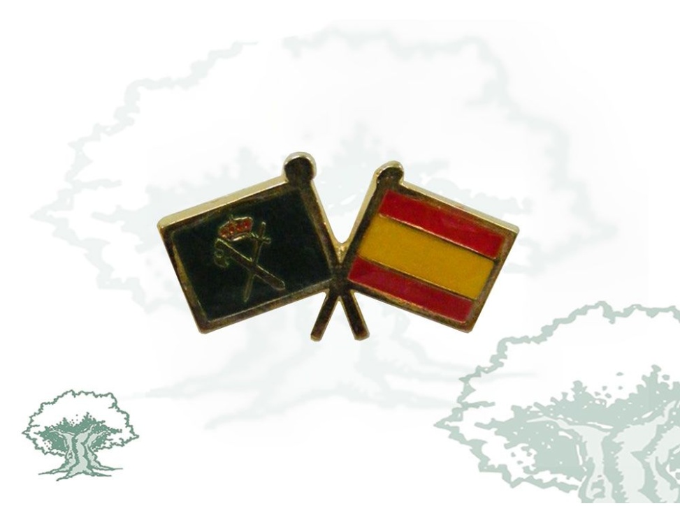 Pin Guardia Civil banderas