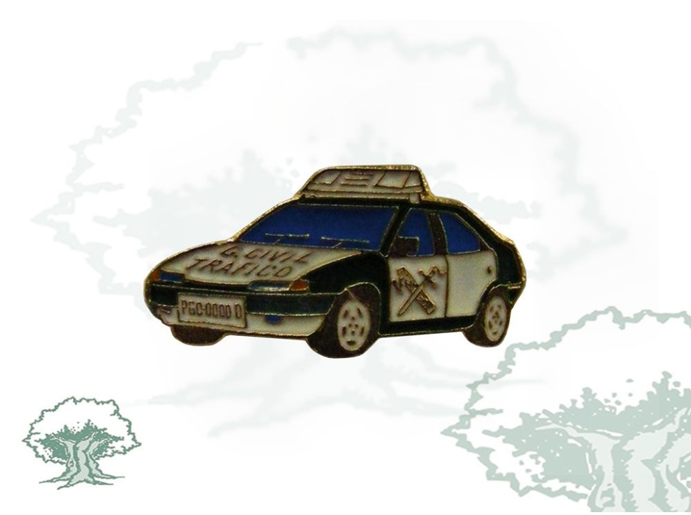 Pin Guardia Civil de Tráfico coche patrulla