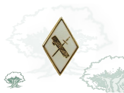 Pin Guardia Civil rombo blanco