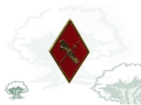 Pin Guardia Civil rombo rojo