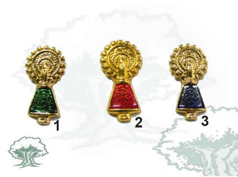 Pin Virgen del Pilar varios modelos