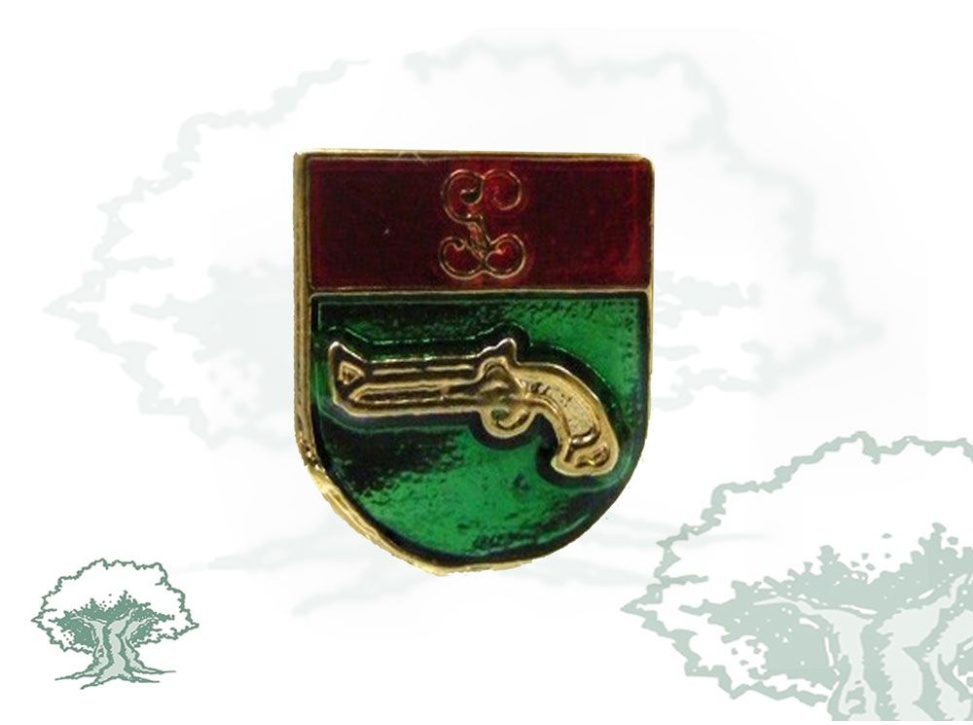 Pin Intervención de Armas Guardia Civil de solapa