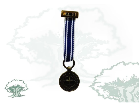 Medalla OTAN (Macedonia) miniatura