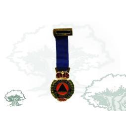 Medalla Protección Civil miniatura