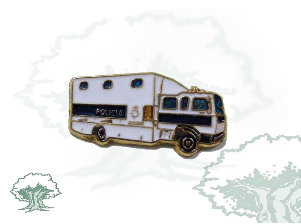 Pin Policía Nacional camión