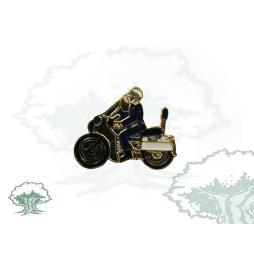 Pin moto de la Policía Nacional