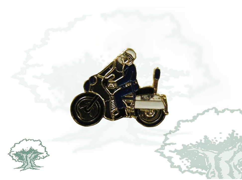 Pin moto Policía Nacional