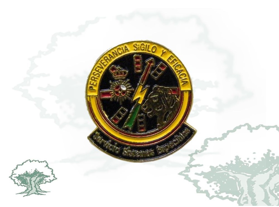 Pin Servicio de Sistemas Especiales Policía Nacional