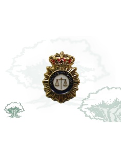 Pin Policía Judicial Policía Nacional perfilado