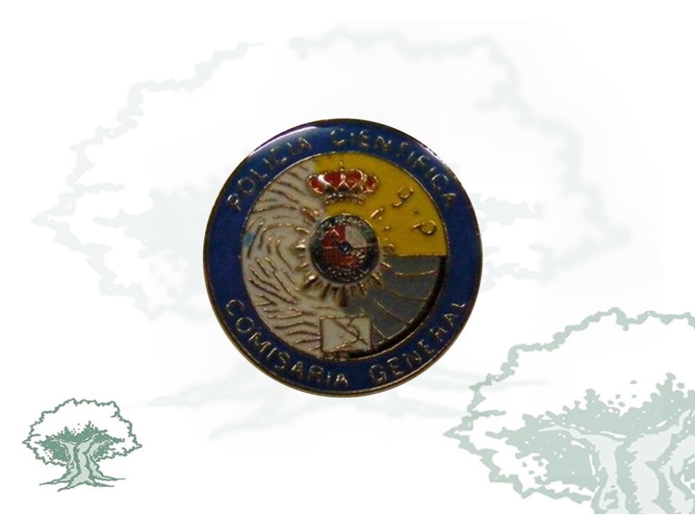 Pin Comisaría General de Policía Científica Policía Nacional