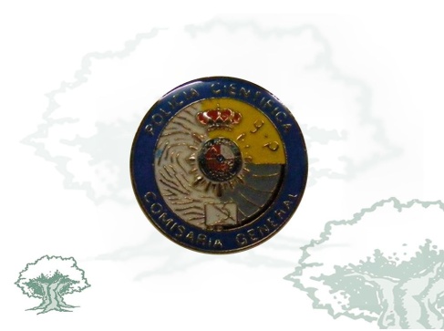 Pin Comisaría General de Policía Científica Policía Nacional Pin Comisaría General de Policía Científica Policía Nacional