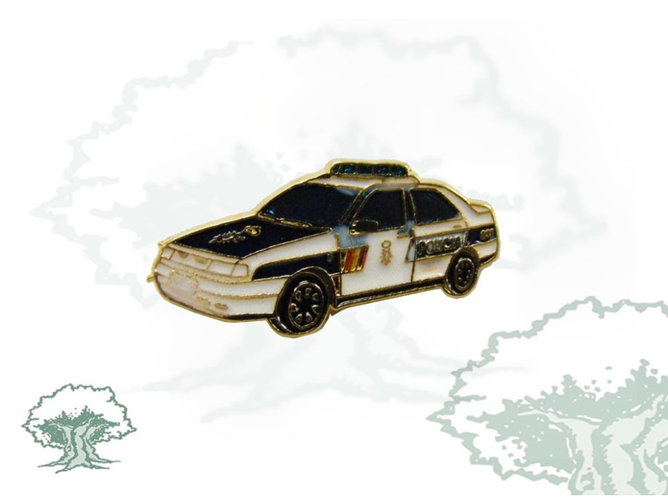 Pin coche patrulla Policía Nacional