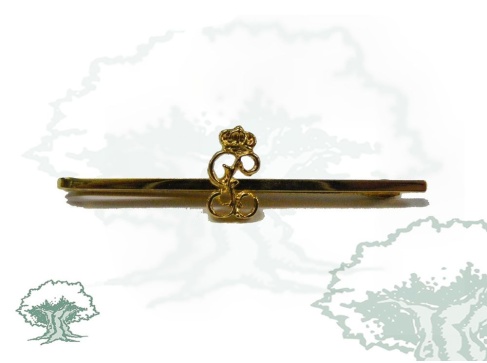 Sujetacorbatas Guardia Civil perfilado emblema antiguo
