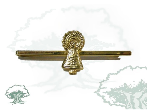 Sujetacorbatas Virgen del Pilar