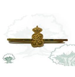 Sujetacorbatas Guardia Civil dorado con emblema antiguo