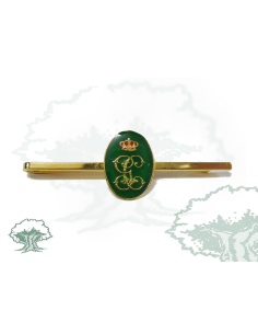 Sujetacorbatas Guardia Civil óvalo emblema antiguo