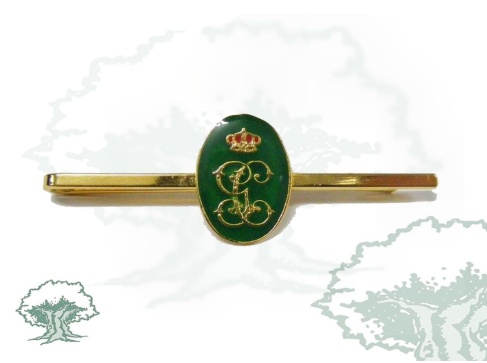 Sujetacorbatas Guardia Civil óvalo emblema antiguo