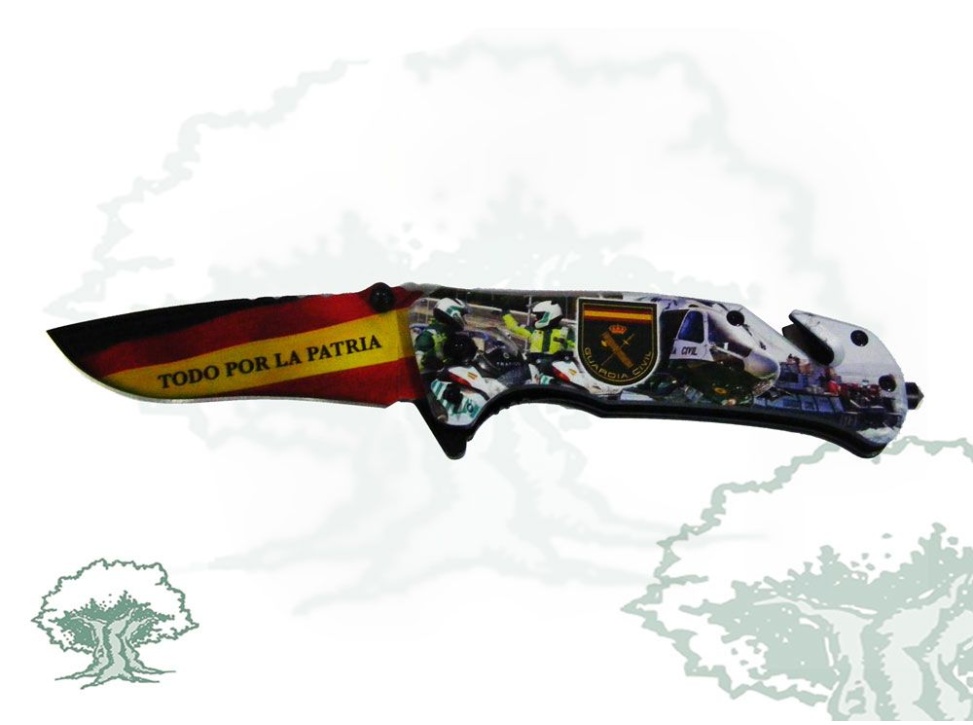 Navaja Guardia Civil impresión 3D