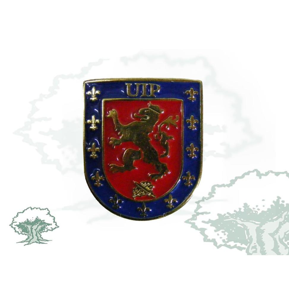 Distintivo UIP de la Policía Nacional