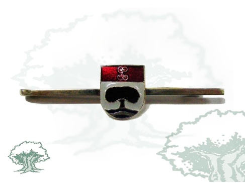 Sujetacorbatas Seprona Guardia Civil plata