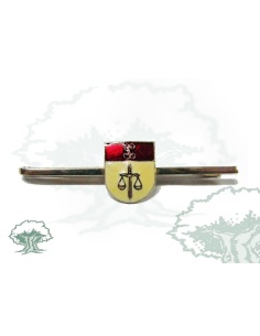 Sujetacorbatas UCO Guardia Civil plata