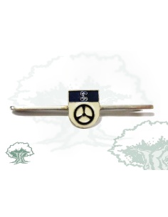 Sujetacorbatas Conductor Guardia Civil plata