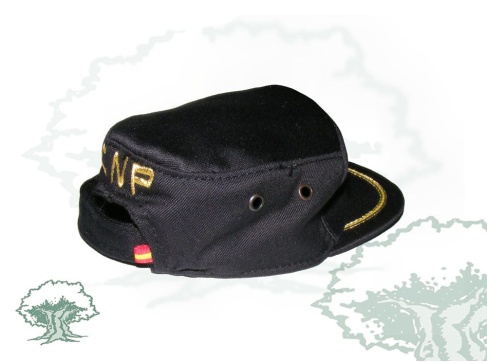 Gorra decorativa Policía Nacional bordada