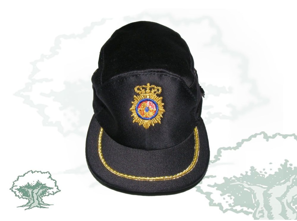 Gorra decorativa Policía Nacional bordada