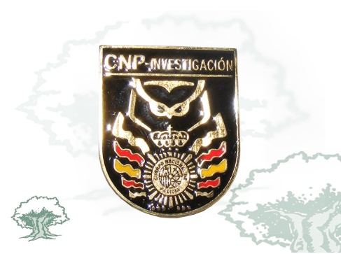 Distintivo Investigación de la Policía Nacional