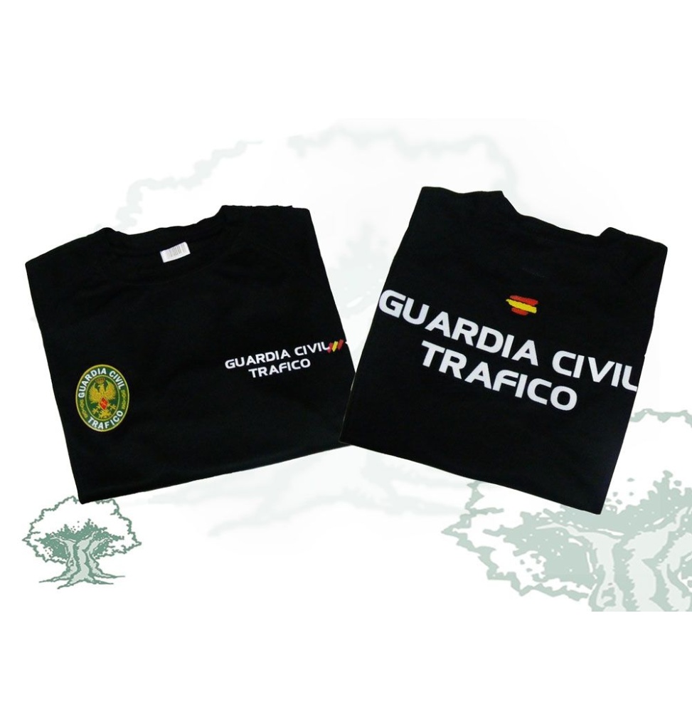 Camiseta técnica Guardia Civil de Tráfico negra