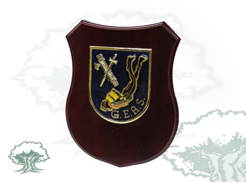 Metopa GEAS de la Guardia Civil