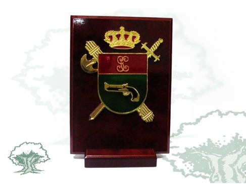 Metopa de sobremesa Intervención de Armas Guardia Civil