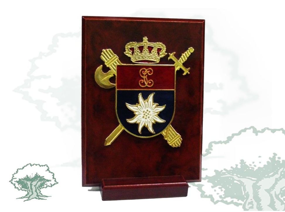 Metopa de sobremesa Montaña Guardia Civil