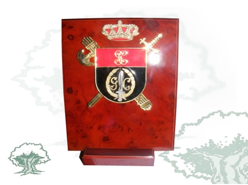 Metopa de sobremesa GAR de la Guardia Civil