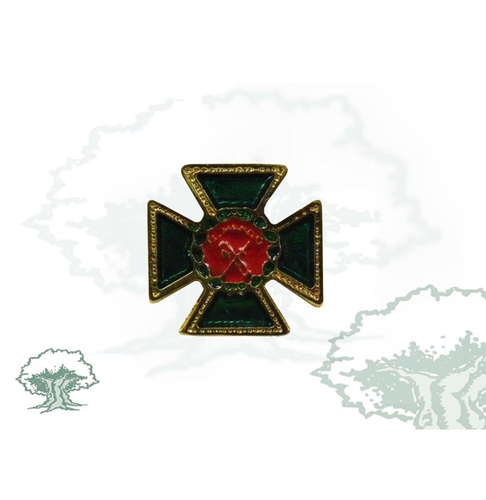 Pin Cruz de la Orden del Mérito de la Guardia Civil distintivo rojo