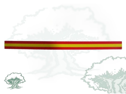 Pegatina bandera España para casco