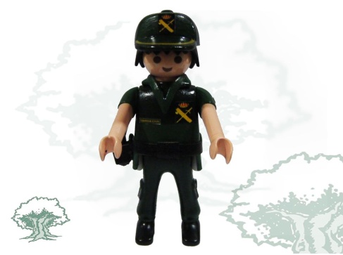 Muñeco articulado Guardia Civil