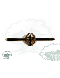 Sujetacorbatas GAR Guardia Civil dorado