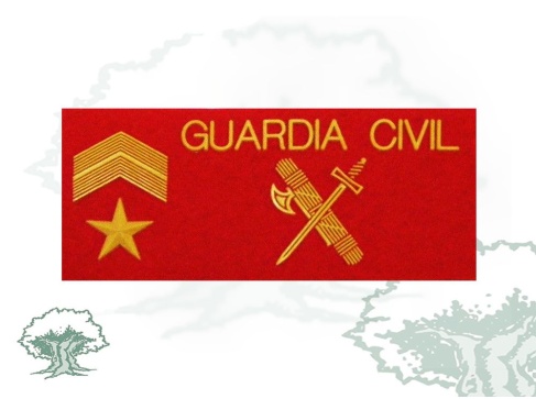 Galleta Suboficial Mayor de la Guardia Civil de fieltro grande