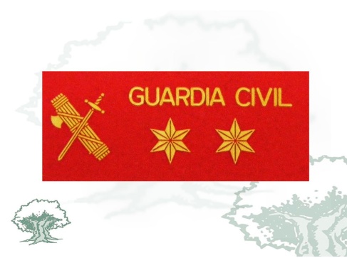 Galleta Teniente Guardia Civil fieltro grande