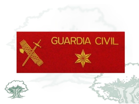 Galleta Alferez Guardia Civil fieltro con velcro