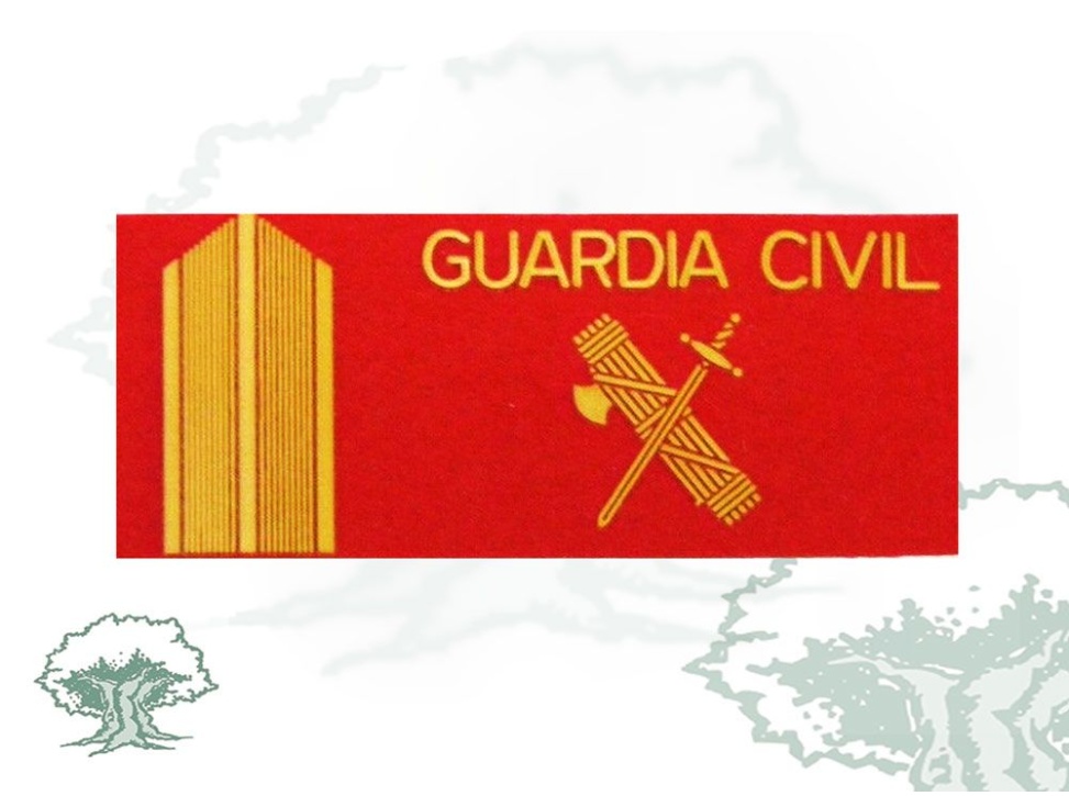 Galleta Brigada Guardia Civil fieltro con velcro