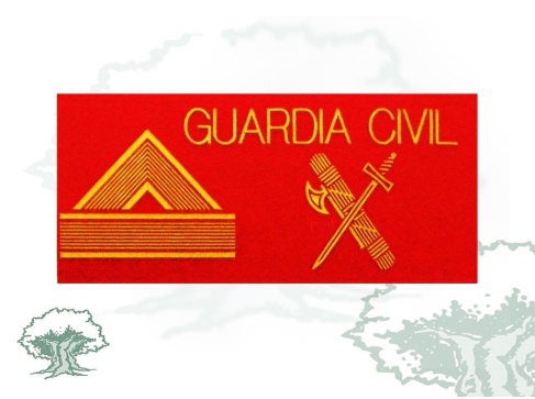 Galleta Cabo Mayor de la Guardia Civil de fieltro con velcro