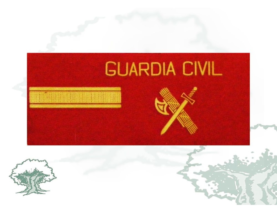 Galleta Cabo 1º Guardia Civil fieltro con velcro