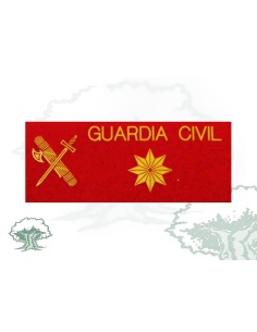 Galleta Comandante Guardia Civil fieltro con velcro