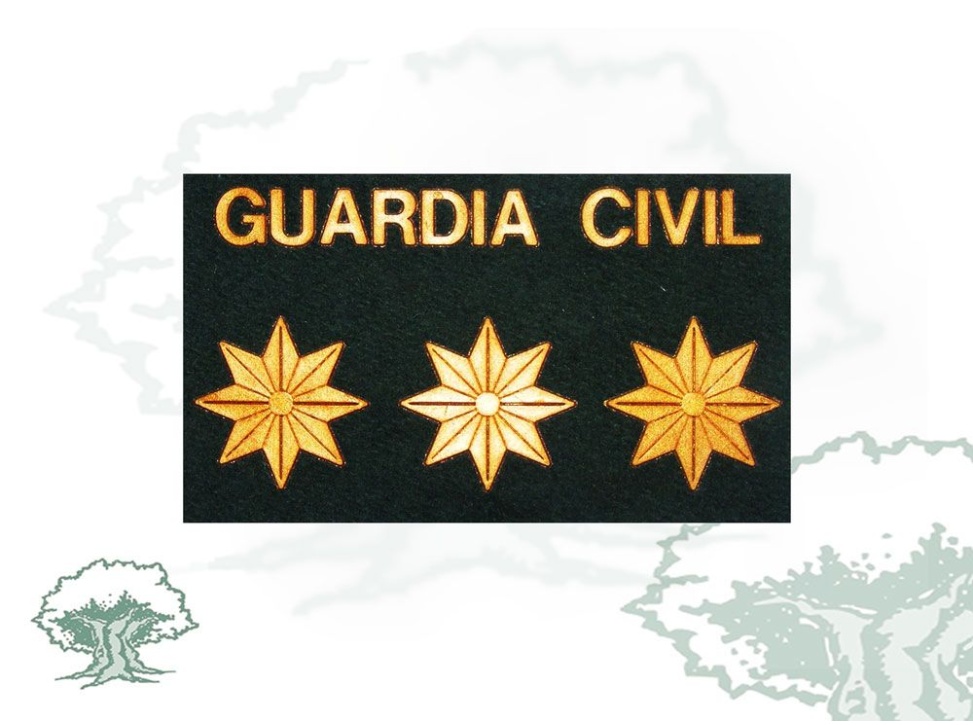 Galleta Coronel Servicio Marítimo Guardia Civil