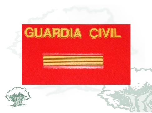 Galleta Cabo 1º de la Guardia Civil de PVC con velcro